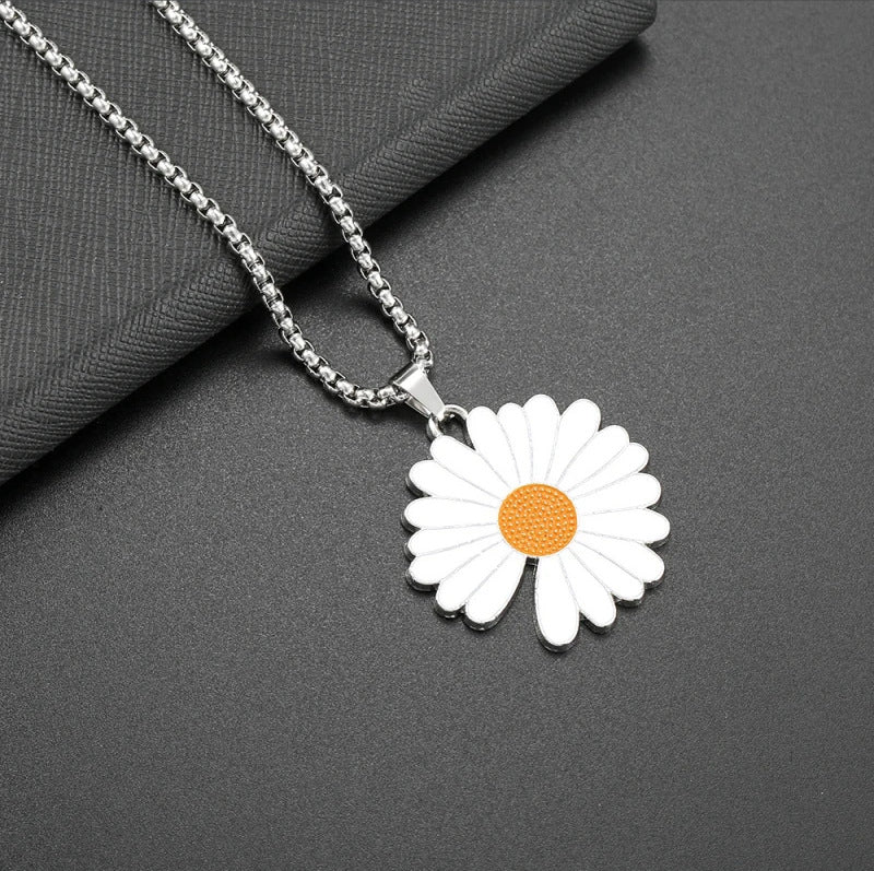 Men's Hop Trendy Cool Letter Korean Style Sweater Chain Necklace