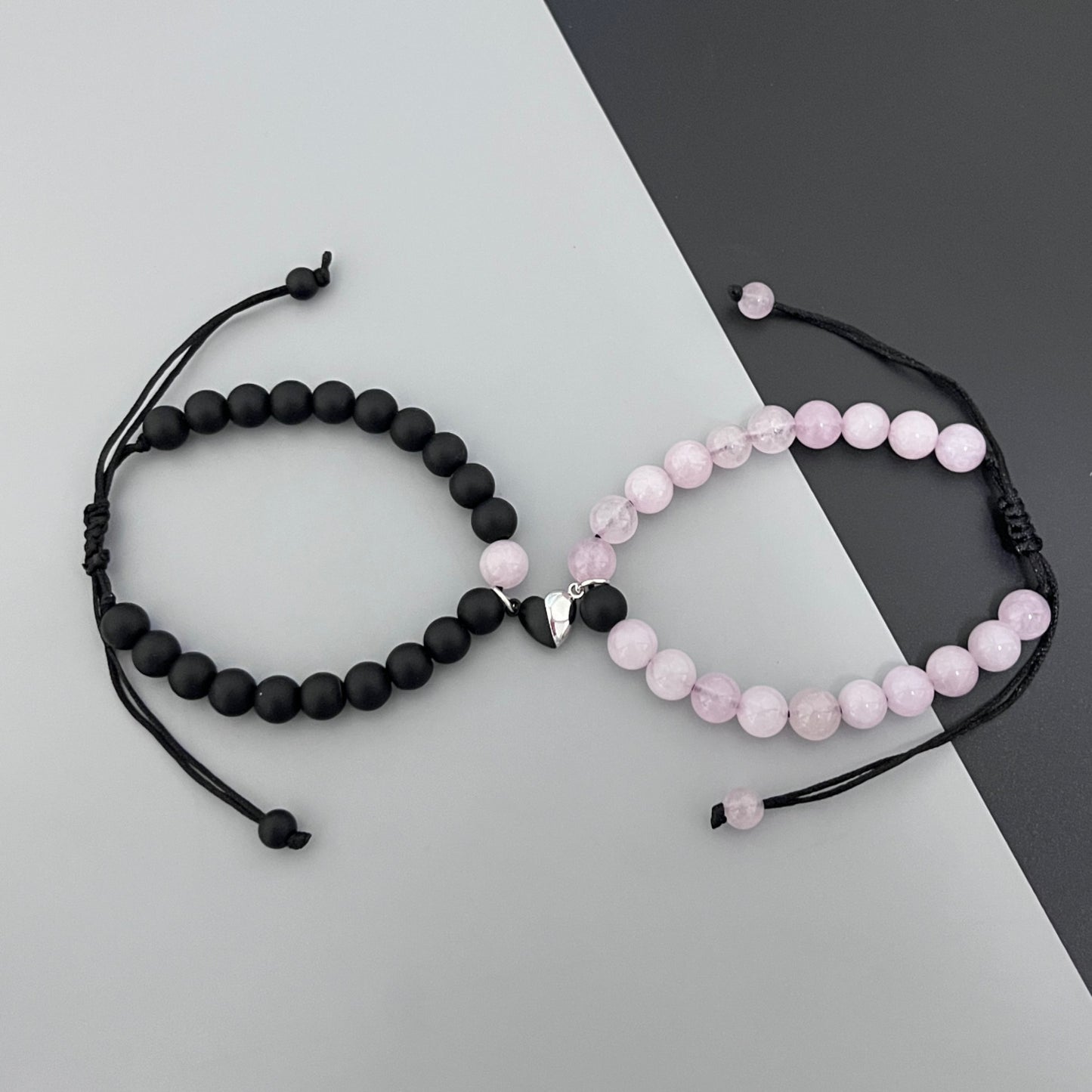 Love Magnet Suction Couple Personalized Niche Design Bracelet
