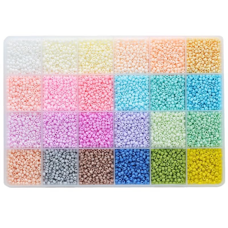 Beads Micro Glass Bead Solid Color Scattered Jewelry Accessories