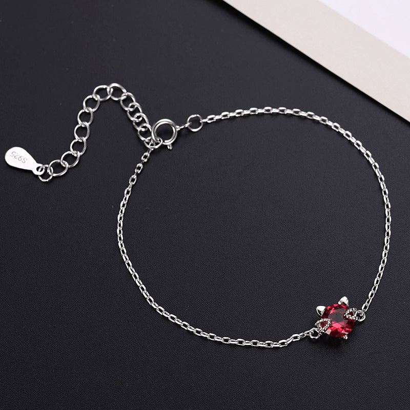 Female Versatile High Sense Personality Retro Box Chain Fashion Bracelets