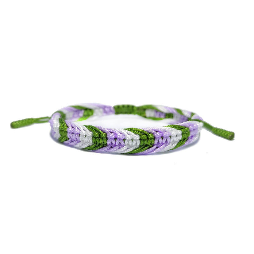 Hand Woven Rope Flag Color Matching Australia Bracelet