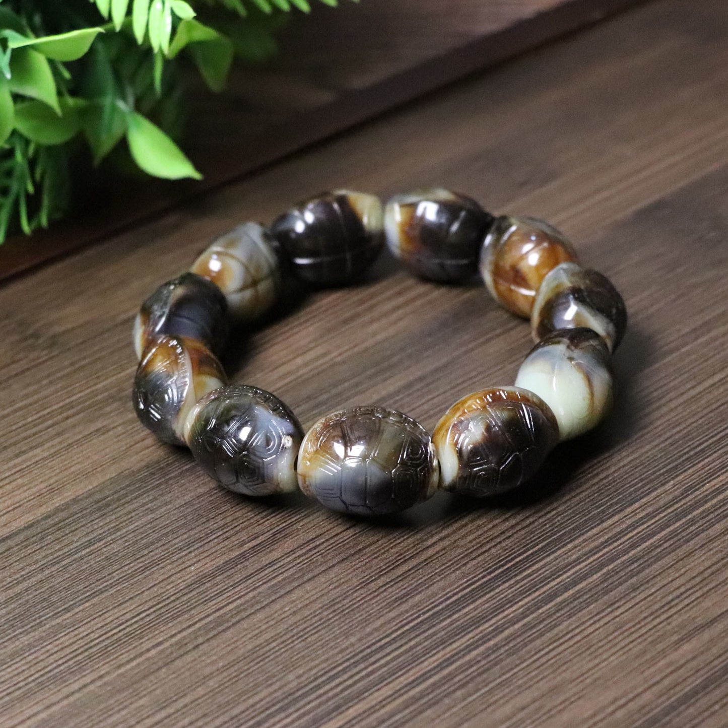 Horn Gourd Handball Beads Resin Imitation Bracelets