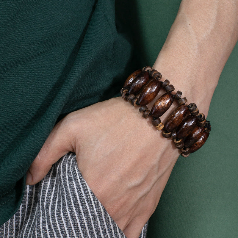 Women's & Men's Plain Wear Simple Natural Material Decoration Bracelets