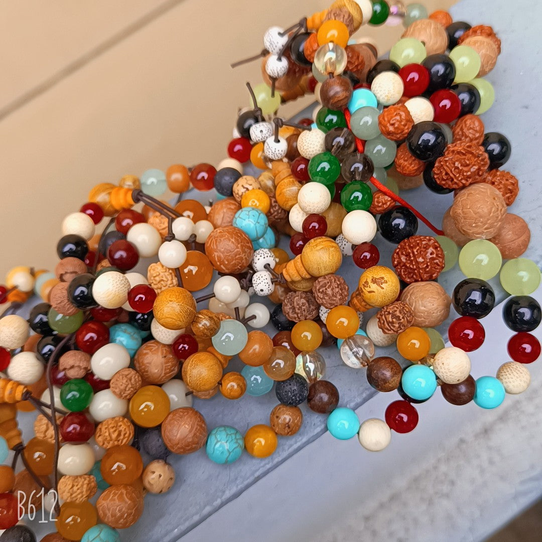 Women's & Men's Bodhi Eighteen Seeds Seed Prayer Beads Buddha Bracelets