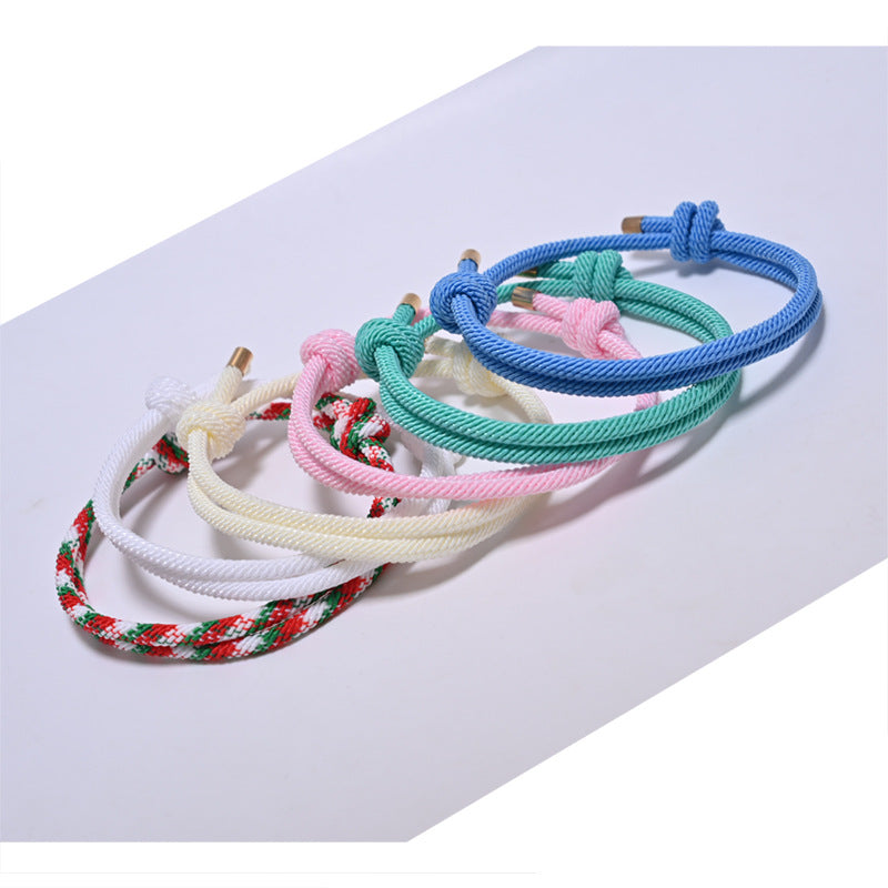 Dopamine Multicolor Adjustable Pure Copper Milan Bracelet