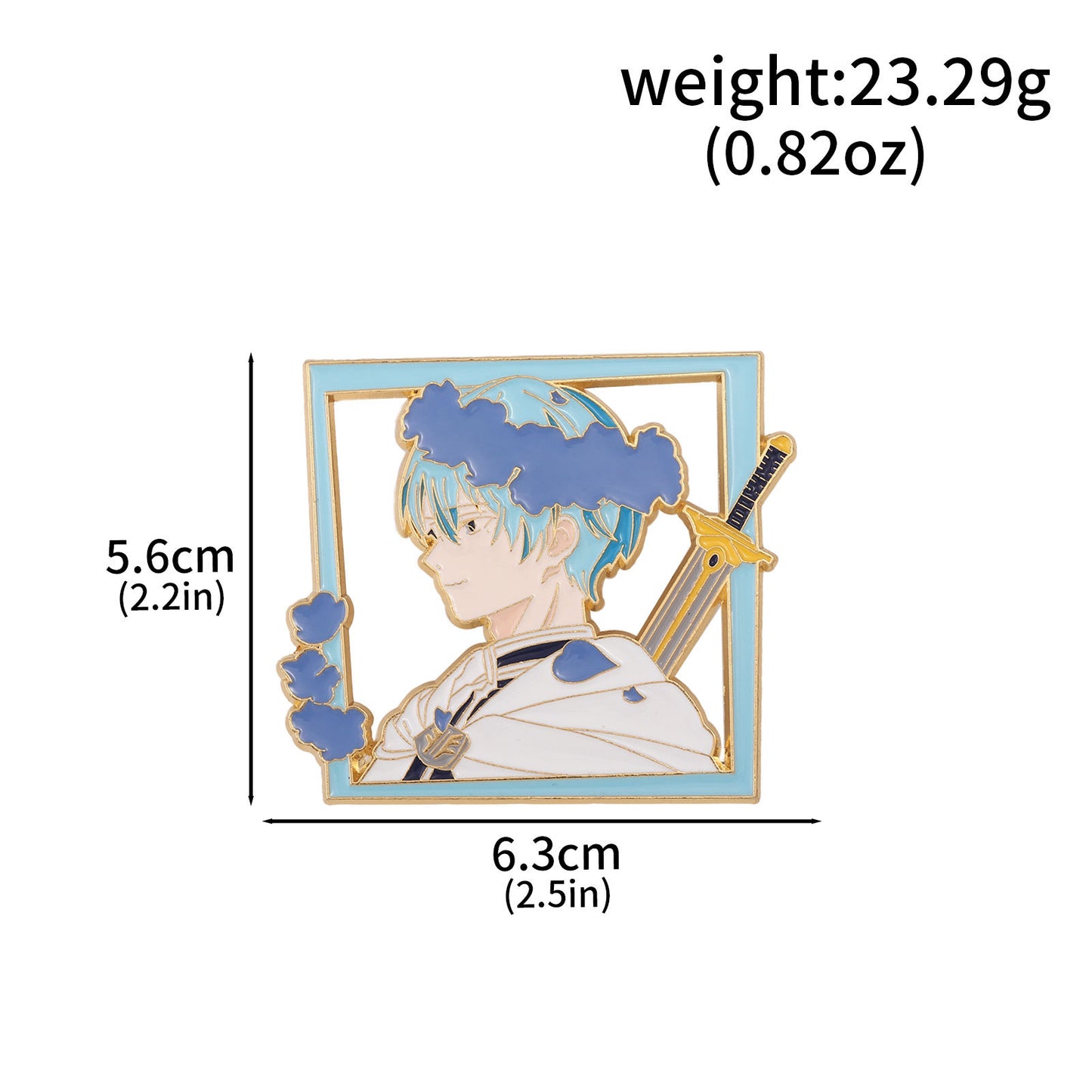 Fu Lillian Buried Around Anime Two-dimensional Cartoon Earrings