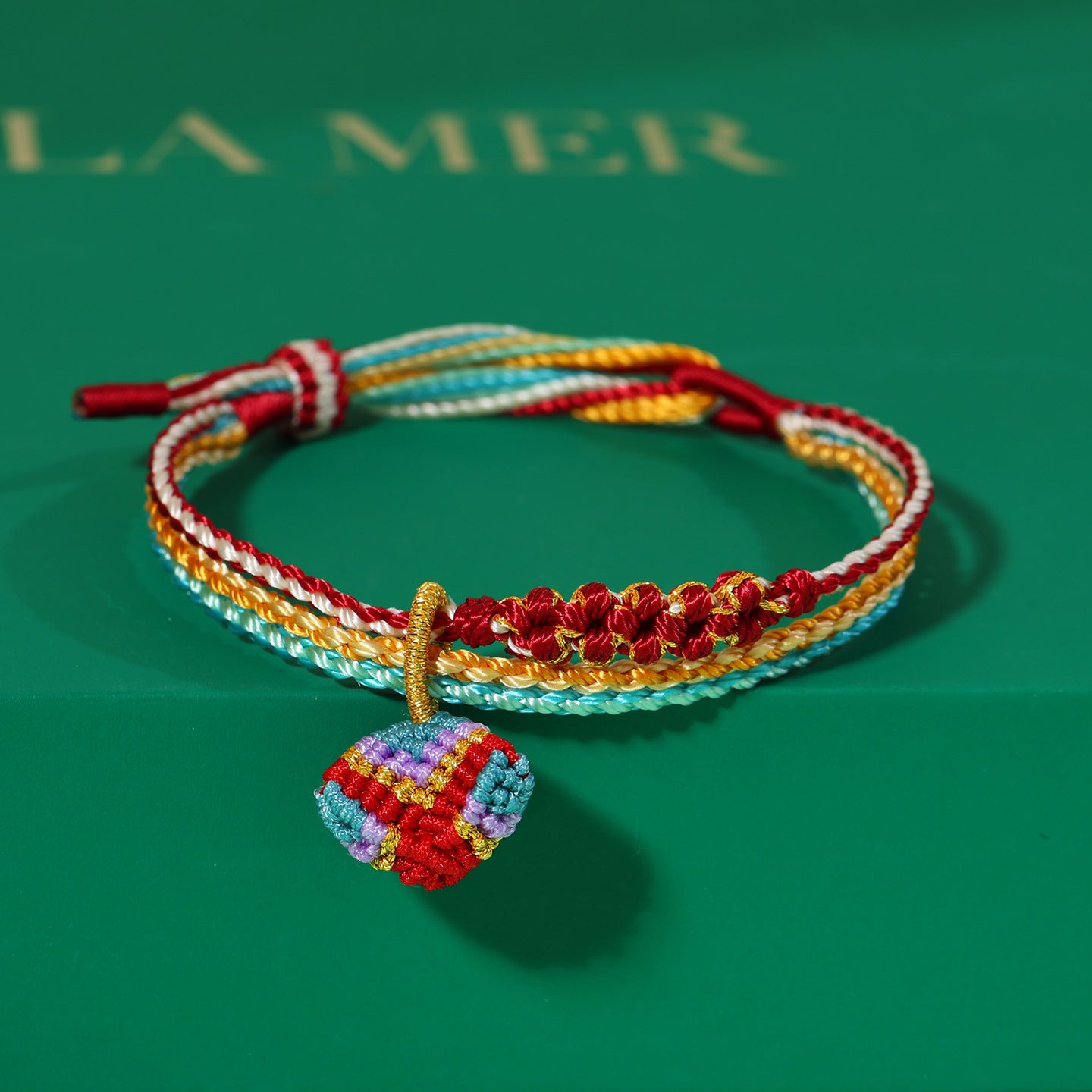Festival Colorful Rope Ethnic Style Hand-woven Adult Small Sachet Carrying Bracelet