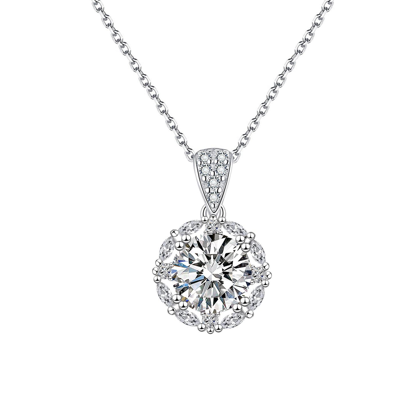 Diamond Light Luxury Karat Large Queen Pendants