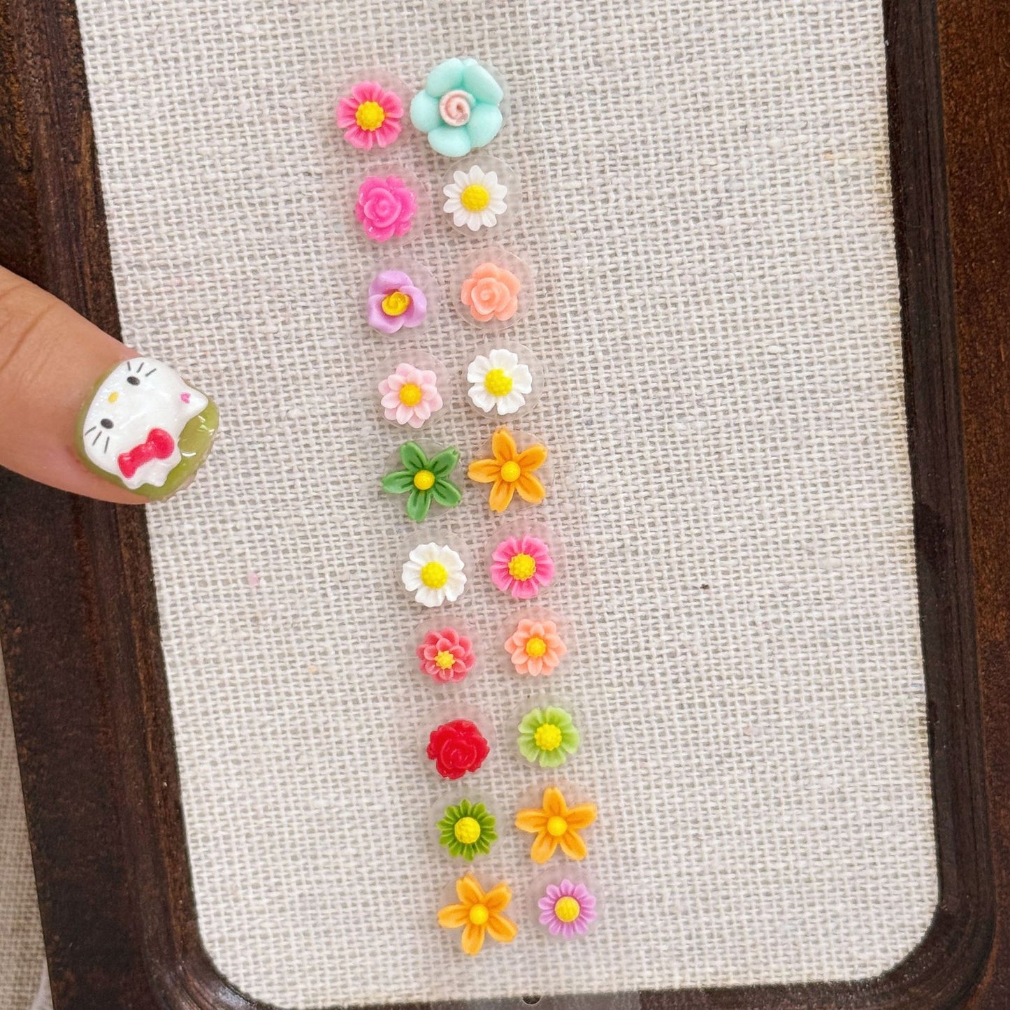 Fashion Auricular Point Sticker Crystal Ear Patch Bead Massage Stress Earrings