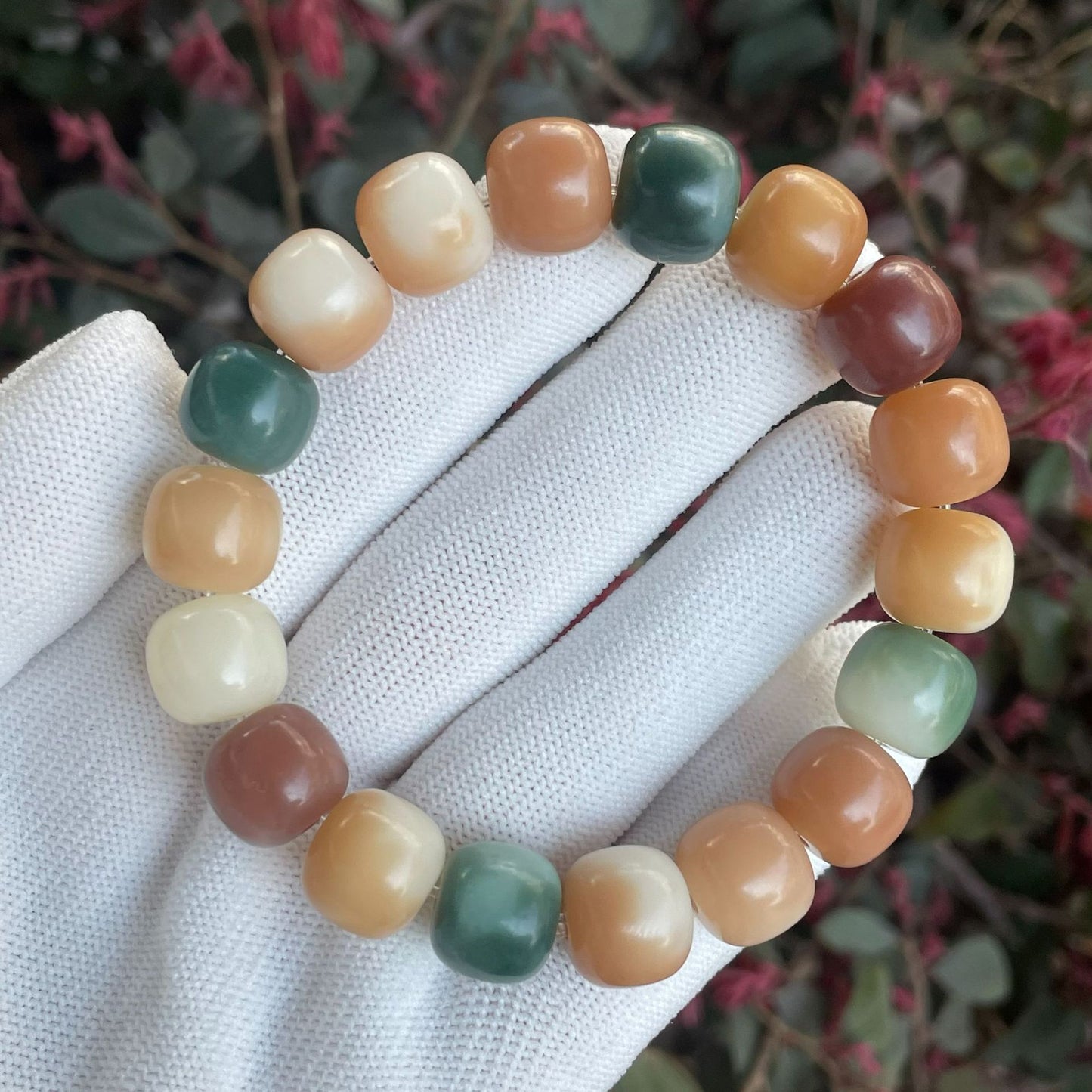 Bodhi Candy Color Single Circle Pliable Temperament High Throw Three Bracelets