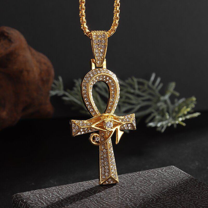 Punk Star Bone Saturn Halo Hipster With Personality Fashion Skull Pendants
