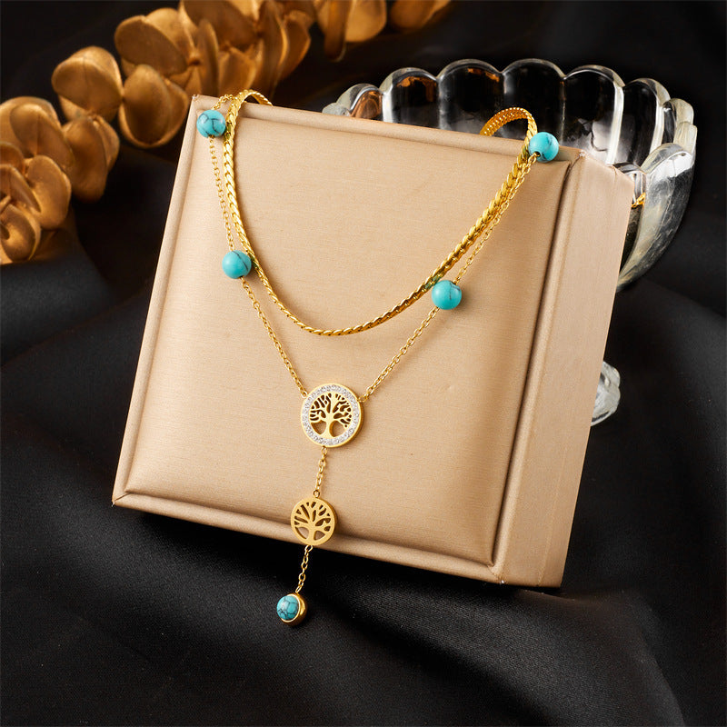 Clavicle Chain Simple Temperament Entry Lux Pendants