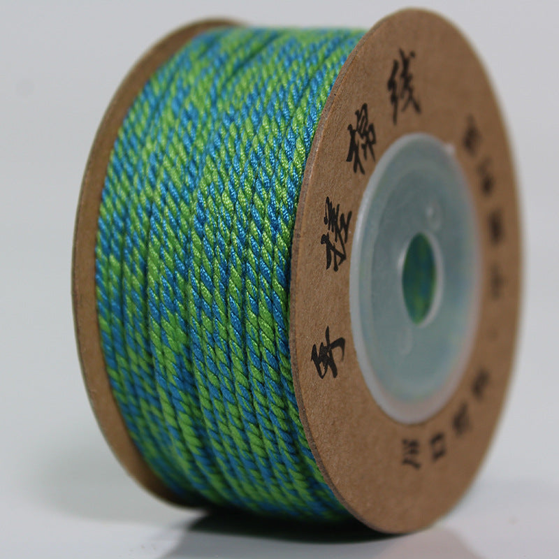 Cotton Threads Tibetan Hand Rub Rope Passion Fruit Jewelry Accessories