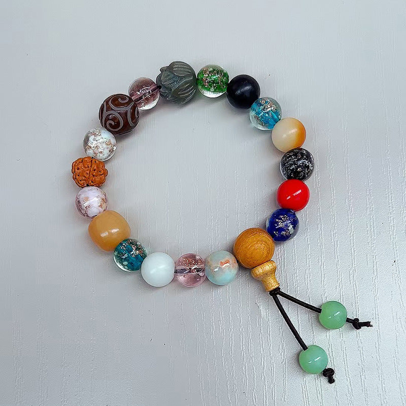 Tung Flowers Cardamom Grape Cluster Bodhi Hand Pieces Nerium Oleander Bracelet