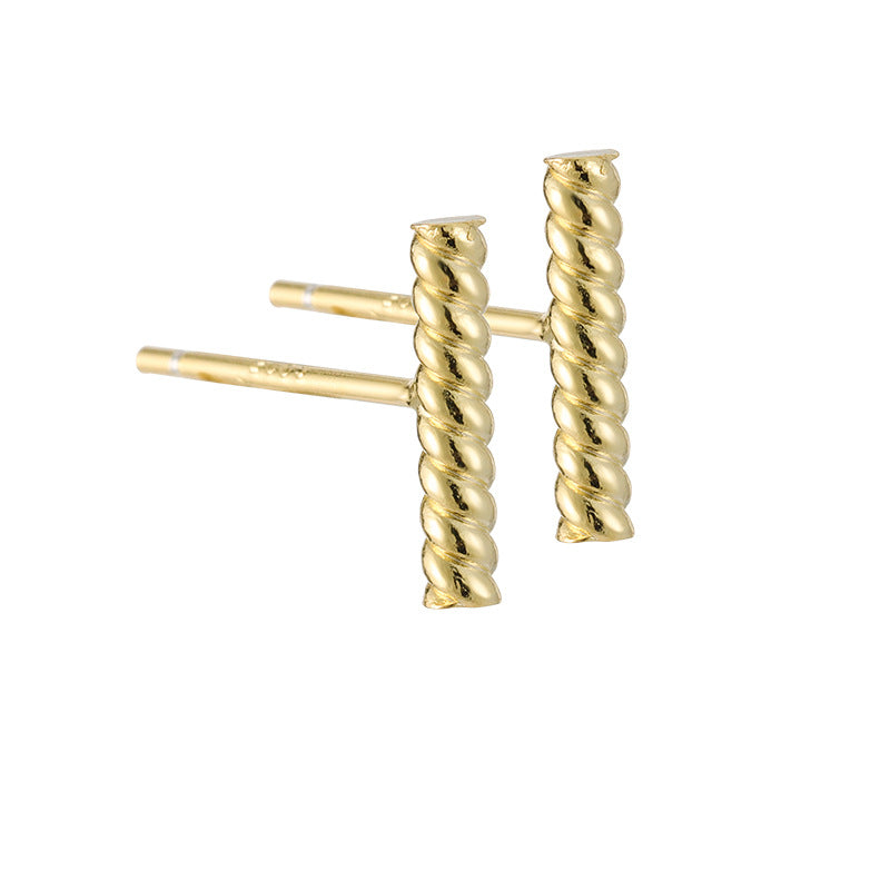 Fashion Graceful Personality Gold Plated Light Earrings