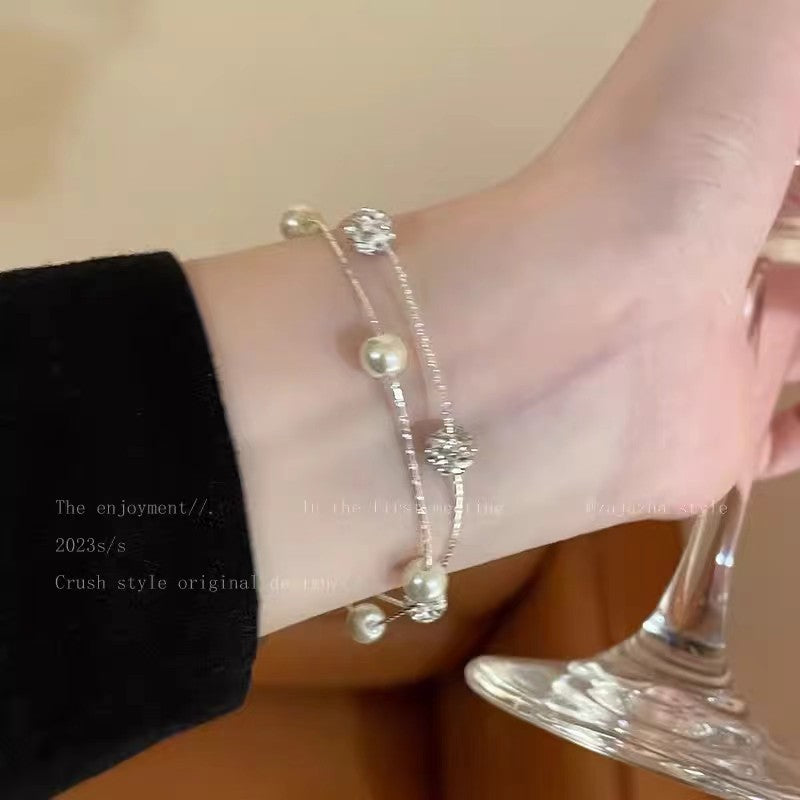 For Summer Chinese Ethnic Style Simple Light Luxury Design Wrist Bracelets