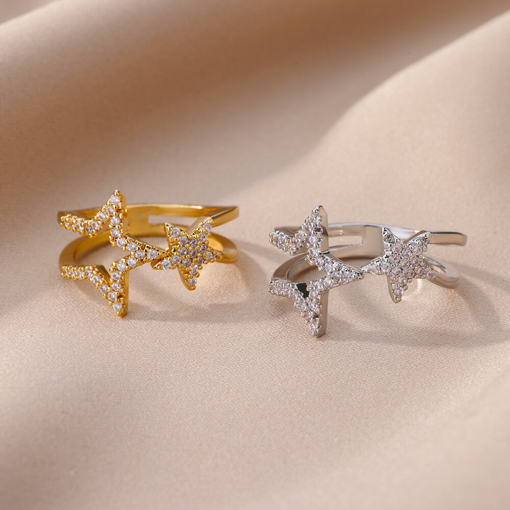 High Sense Niche Elegant Light Luxury Heart-shaped Index Finger Fashion Ring