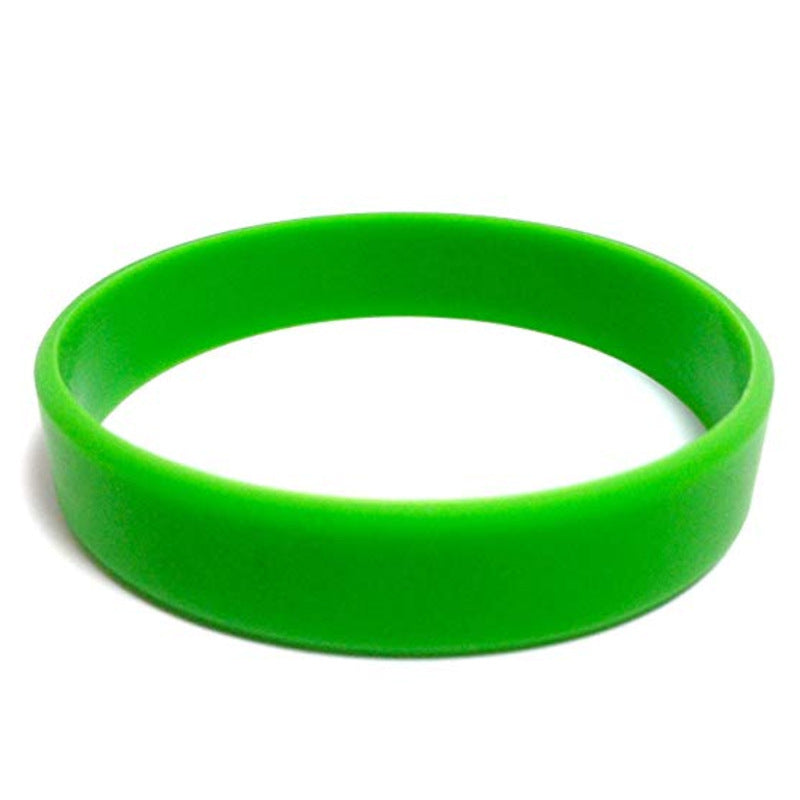 Wristband Lettering Silicone Sports Solid Color Printing Bracelet