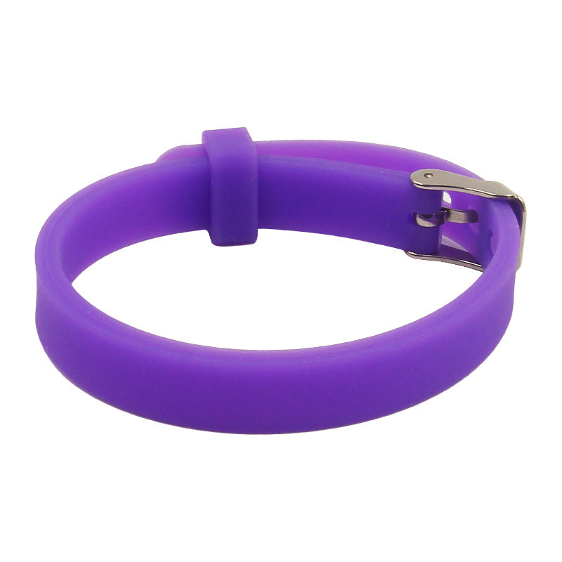 Women's & Men's Silicone Couple Hand Detachable Assembly Random Combination Bracelet