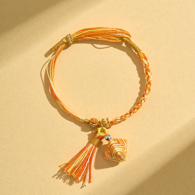 Children's Dragon Boat Festival Colorful Rope Hand-woven Small Bracelets