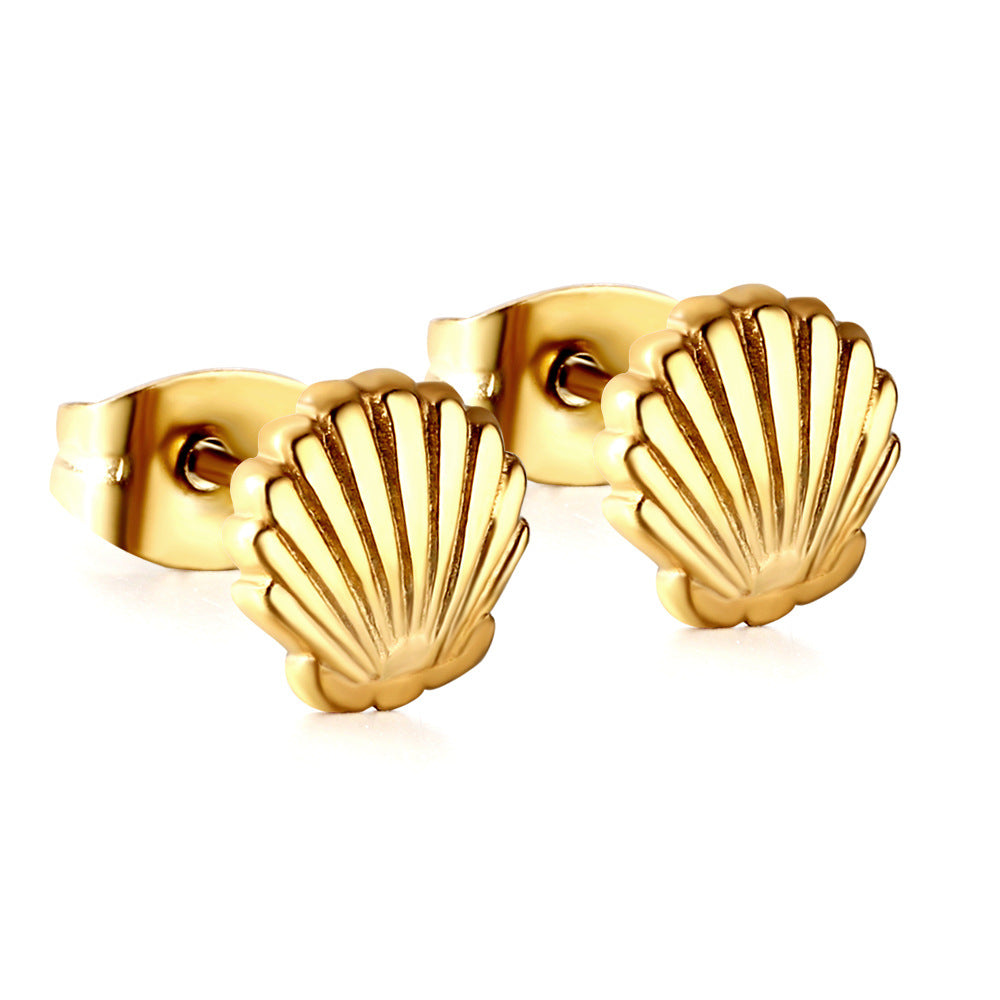 Women's Shell Fashionable Bright Simple Elegant Earrings