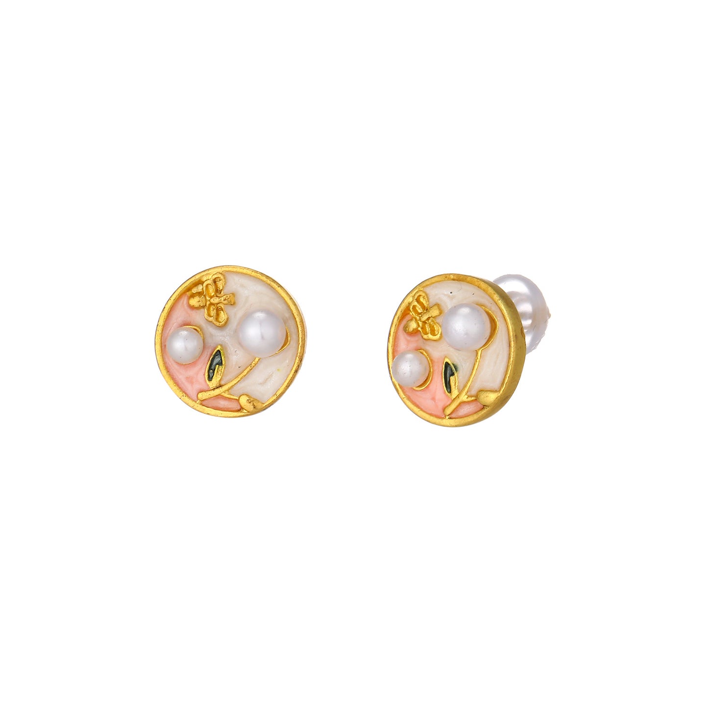 Style Pearl Affordable Luxury Fashion Simple Fresh Holiday Stud Earrings