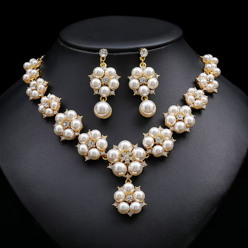 Unique Classic Stylish Cool Diamond Alloy Jewelry Set