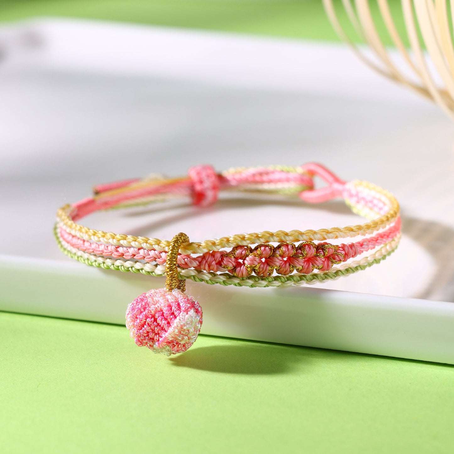 Children's Dragon Boat Festival Colorful Rope Carrying Strap Hand-woven Tiger Sachet Bracelets