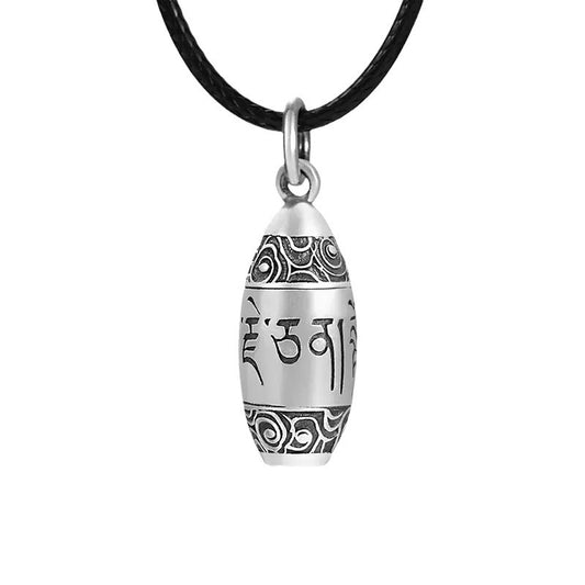 Women's & Men's Of The Buddha Hollow That Can Open Storage Things Auspicious Necklace