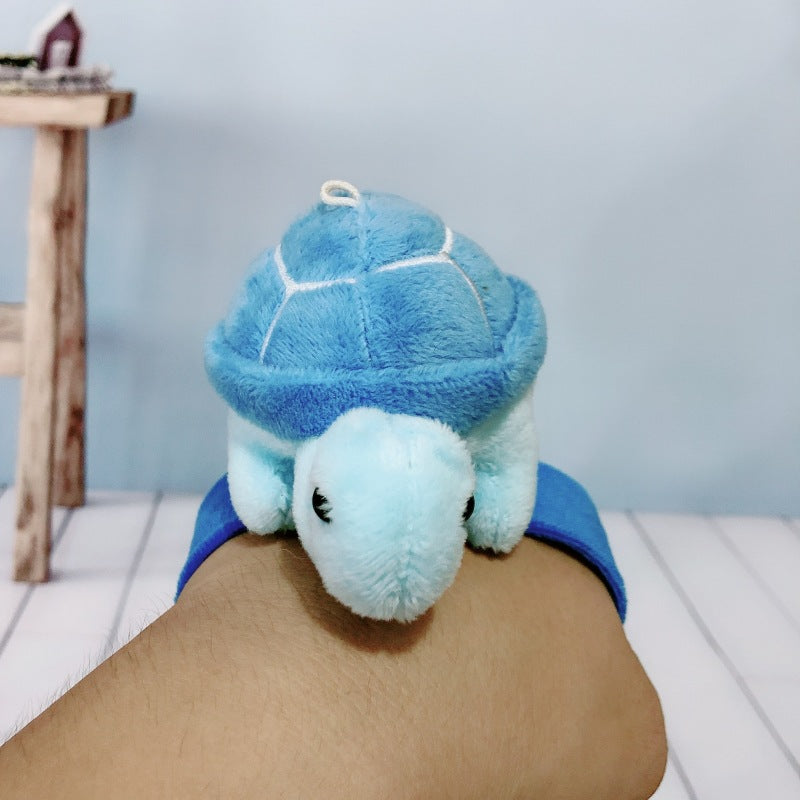 Children's Plush Cartoon Pop Cute Sun Flower Couple Female Dinosaur Slap Bracelet