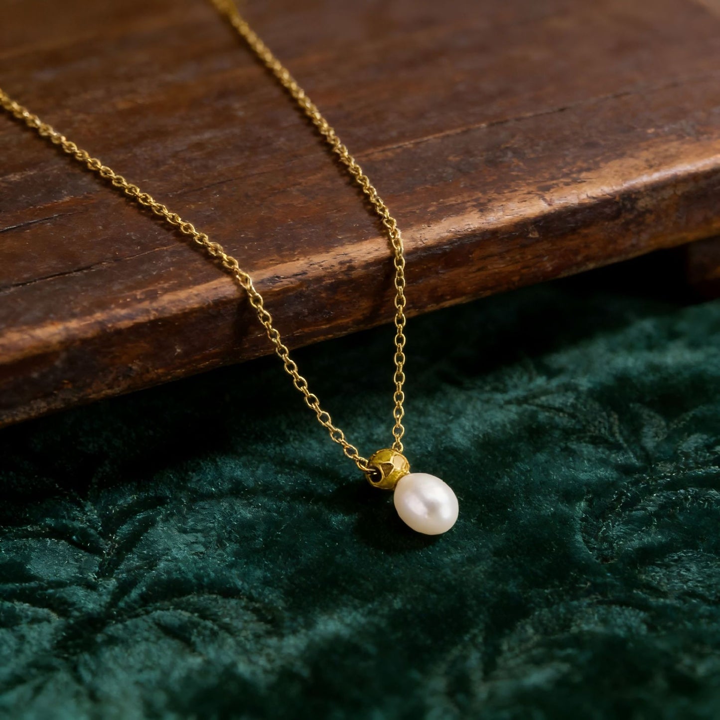Light Luxury Retro Style Natural Freshwater Necklaces