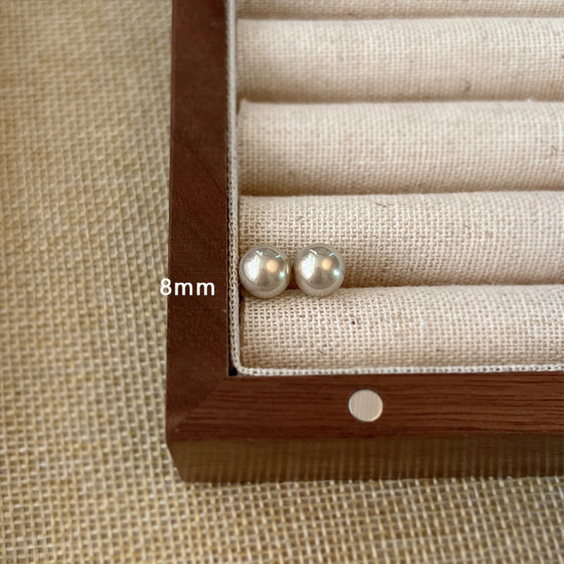 Women's Winter Vintage Pearl High-grade Petite Design Earrings