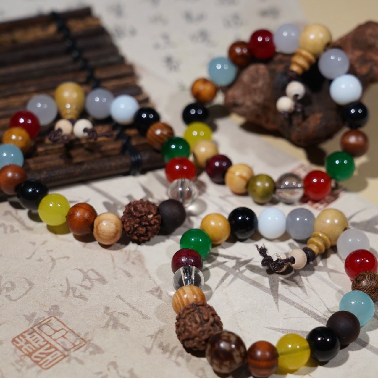 Reading Beads Small Gift Drainage Live Bracelet
