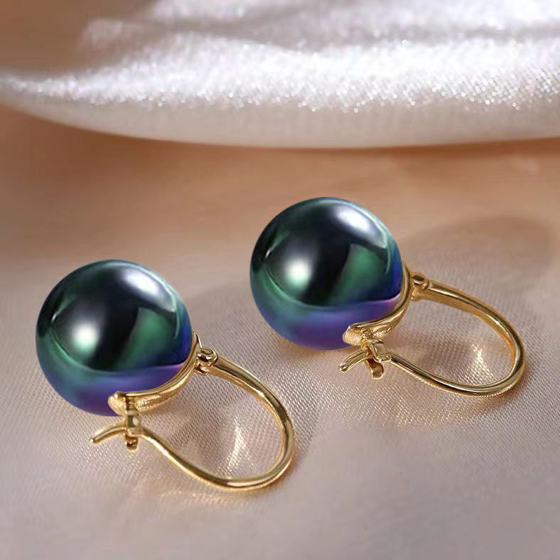 Shell Pearl Parvenu Gold Imitation White Rings