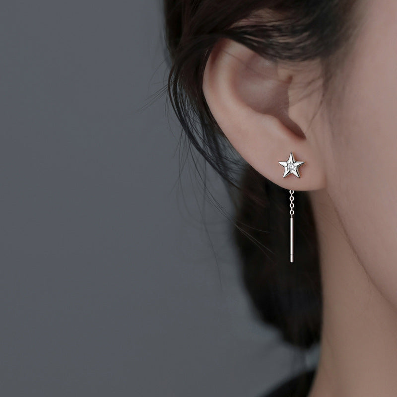 Star Moon Female Light Luxury Minority Design High-grade Rings