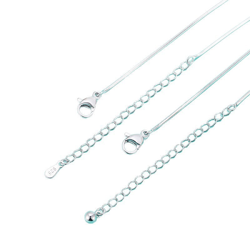 Bone White Match Choker Single Chain Personalized Fashionable Foot Bracelet