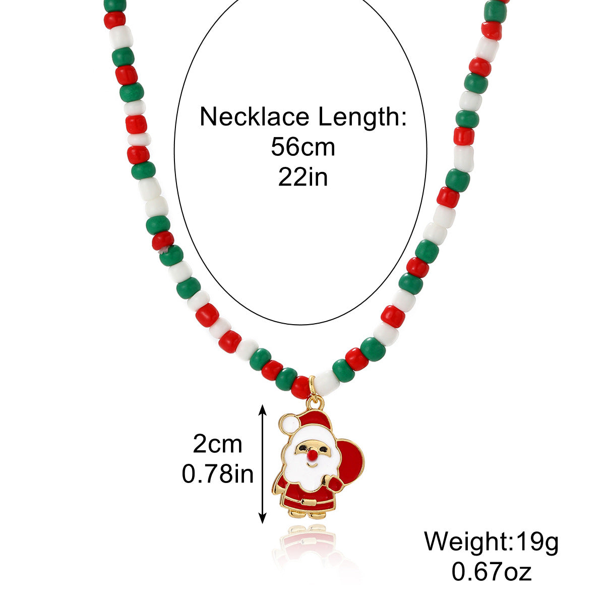 Versatile Durable Elegant Ornament Christmas Holiday Necklaces