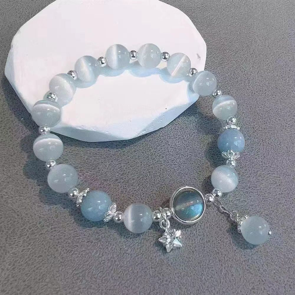 Nine Pack Glazed Female Temperament Wild Design Summer Cold Bracelets
