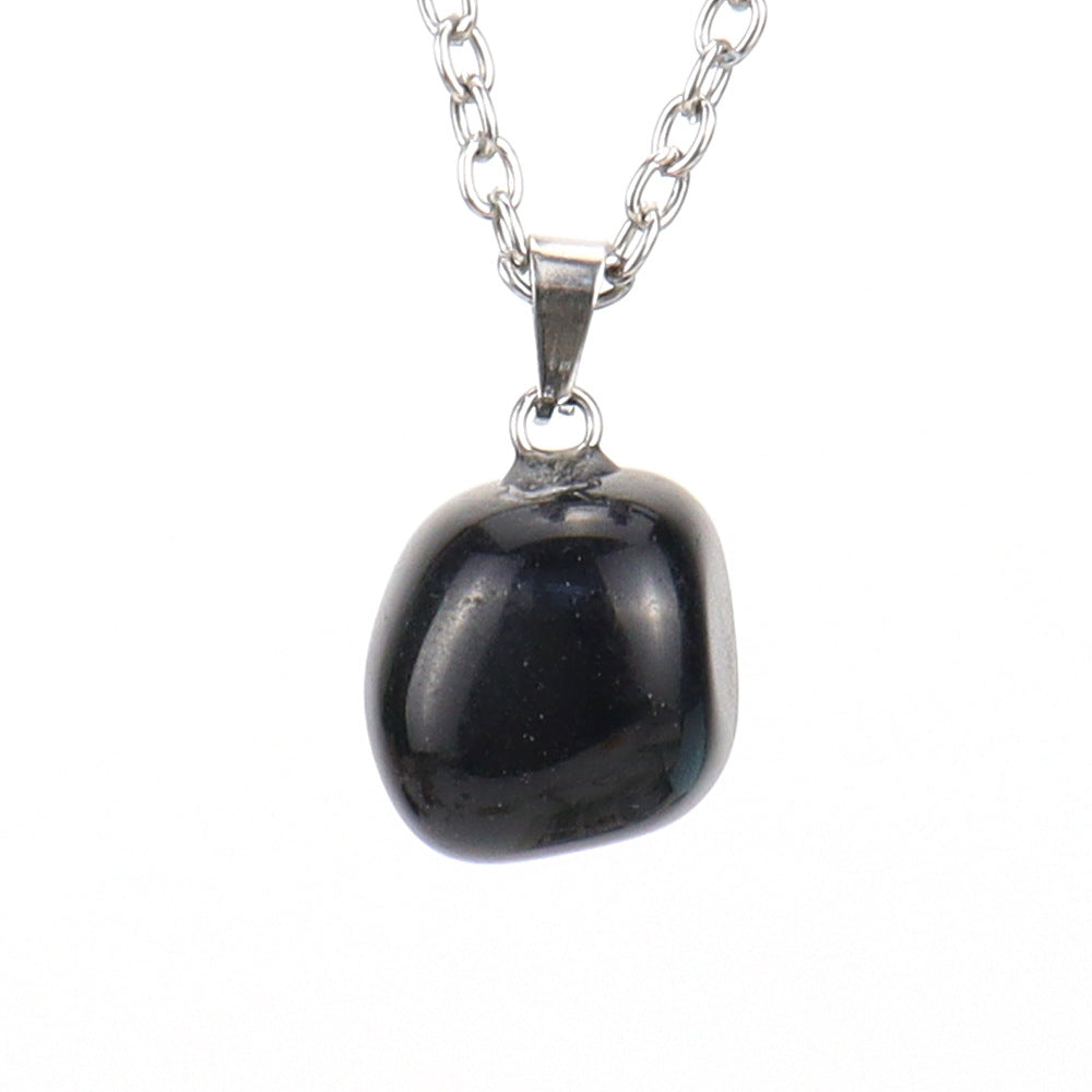 Live Broadcast Natural Crystal Stone Irregular With Necklaces