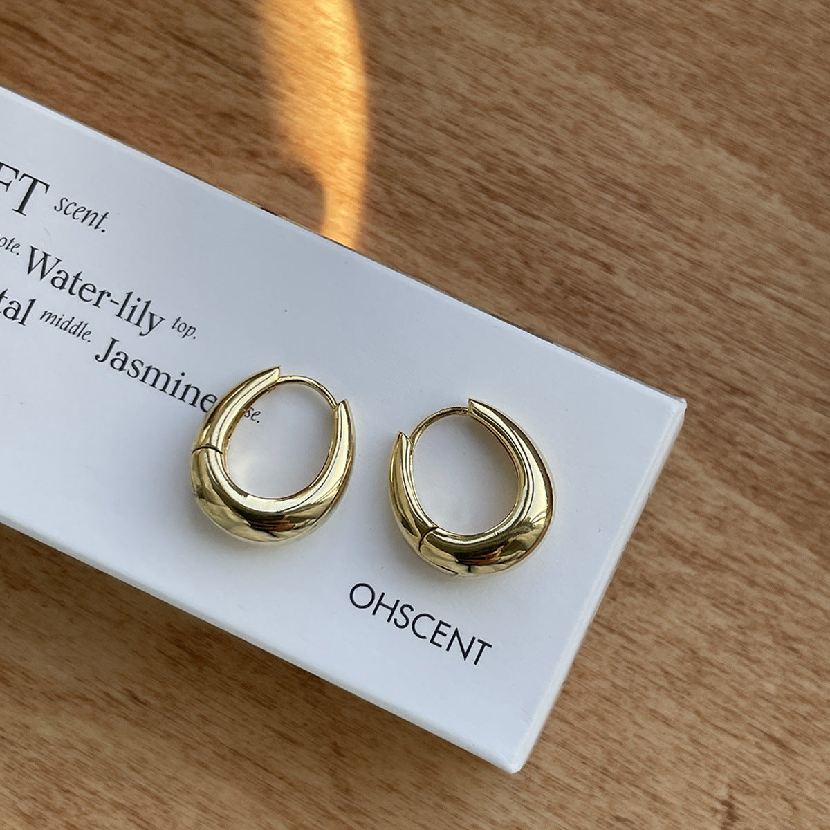 Drop Female High-grade Sense Niche Clear Cold Wind Ear Clip Earrings