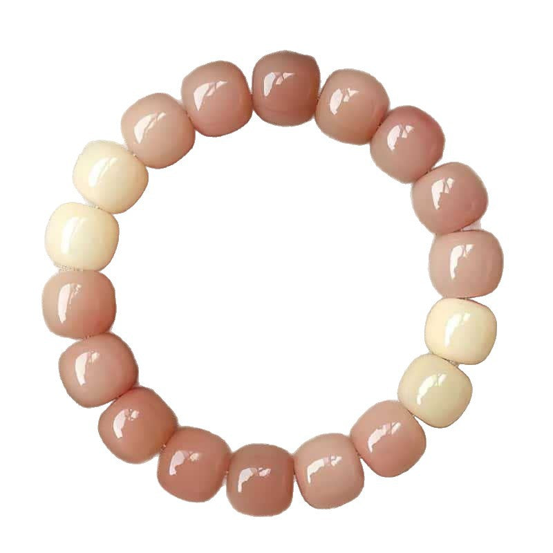 Natural Old Smoke Bodhi Female Version Pliable Temperament Seed Crafts Bracelet
