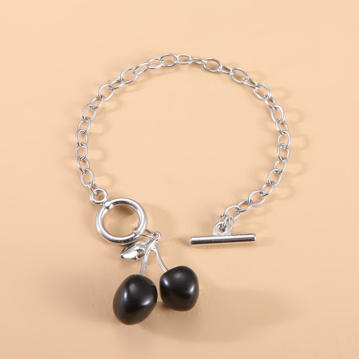 Dark Black Cherry Cool Handsome Retro Temperament Necklaces