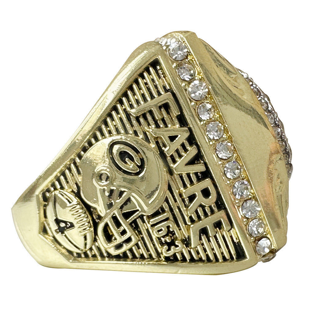 Covering Technique Champion Super Bowl Rugby Ring