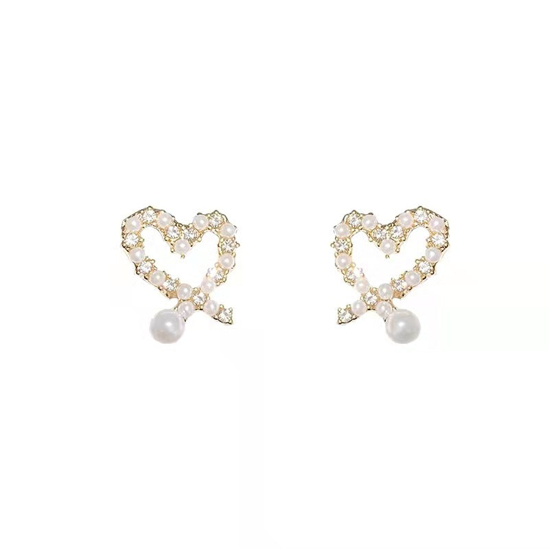 For Sier Pin Mosquito Coil Ear Earrings