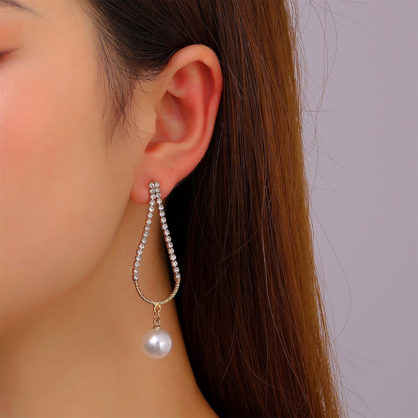 Women's Pearl For French Entry Lux Butterfly Earrings