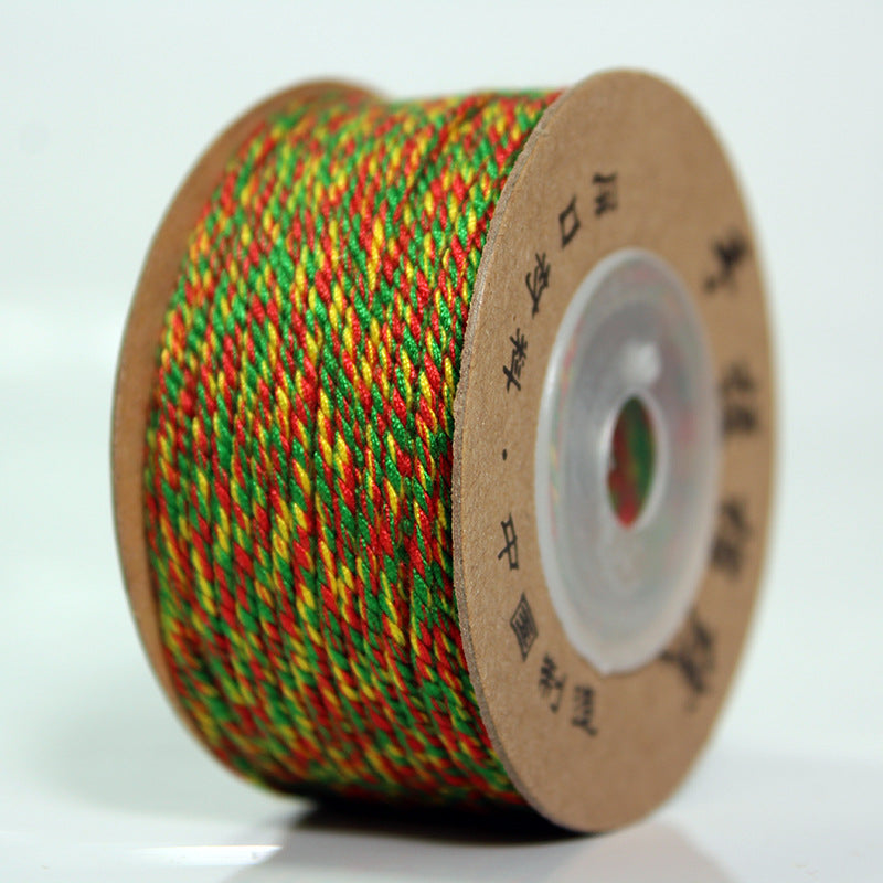 Cotton Threads Tibetan Hand Rub Rope Passion Fruit Jewelry Accessories