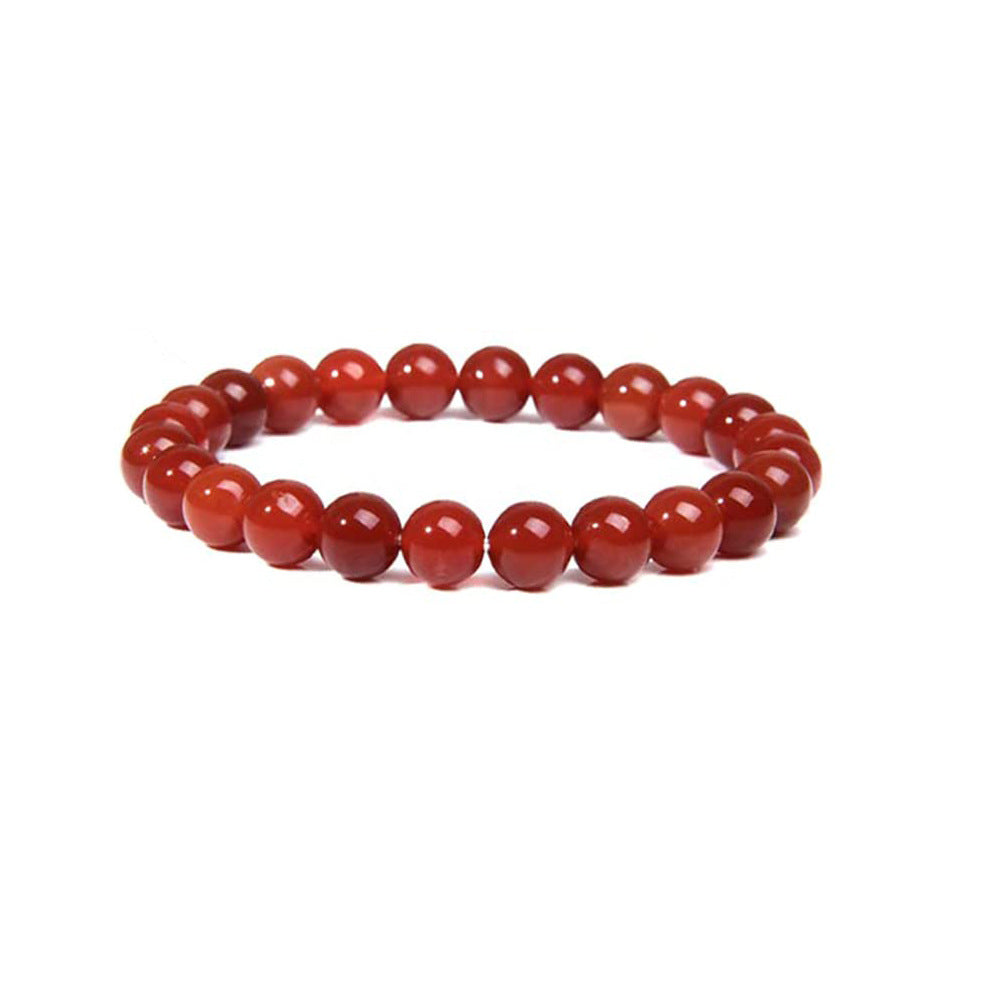 Women's & Men's Mm Natural Gemstone Outdoor Yoga Stretch Beads Bracelet