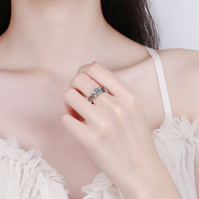 Money Will Be Soon Sier Plated Rings
