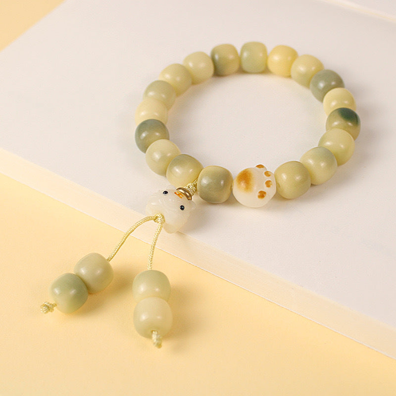 Bodhi Candy Color Single Circle Pliable Temperament High Throw Three Bracelets