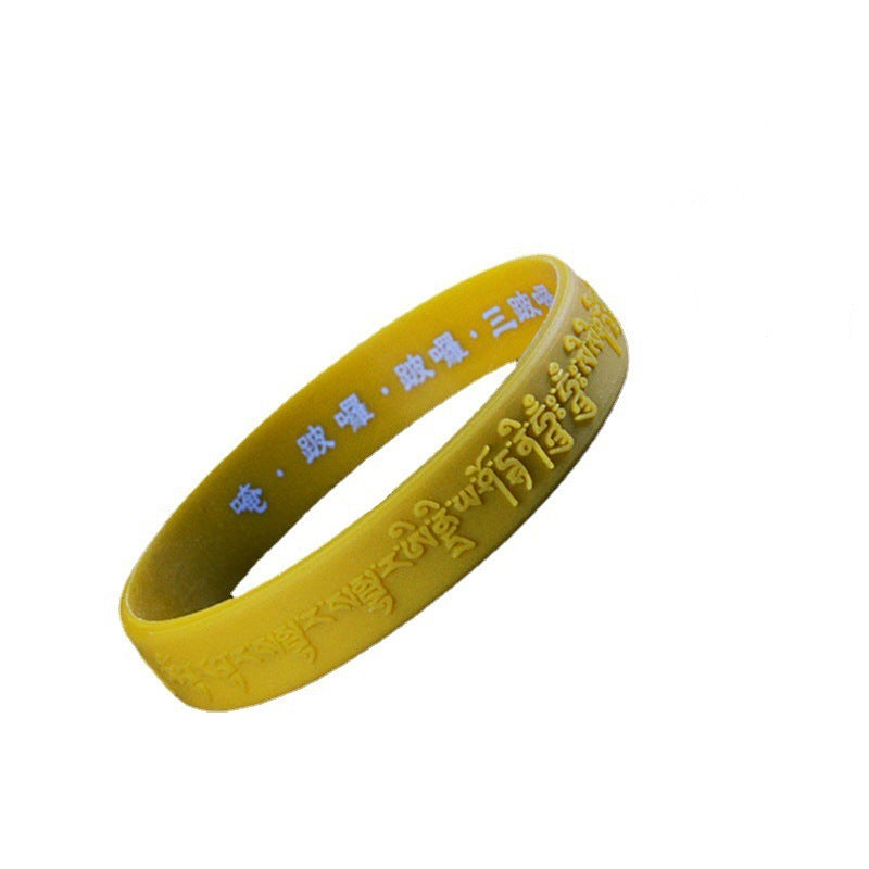 Wristband Silicone Luminous Rubber Souvenir Gift Bracelets